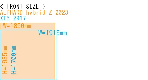 #ALPHARD hybrid Z 2023- + XT5 2017-
